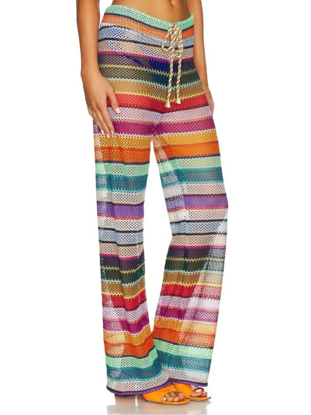 Bree Boho Pant from PQ Swim in Calypso